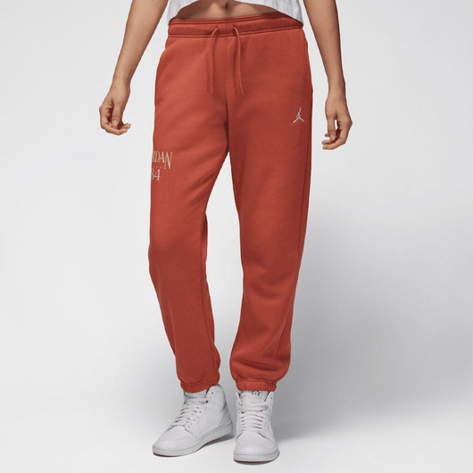 Штани жіночі Air Jordan Brooklyn Fleece Pant Orange FN5440-209, Размер: S, Наличие: Склад (1-3 дня), фото , изображение 3