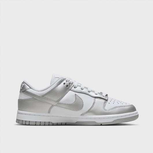 Кросівки жіночі Nike Dunk Low Metallic/White FV1311-100, Размер: 44.5, Наличие: Склад (1-3 дня), фото , изображение 3