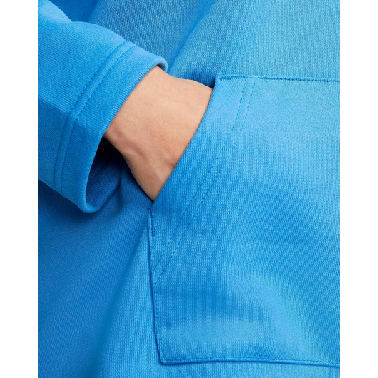 Худі унісекс Nike Sportswear Oversized Fleece Funnel-Neck Light Blue DZ5347-435, Размер: S OVER, Наличие: Склад (1-3 дня), фото , изображение 2