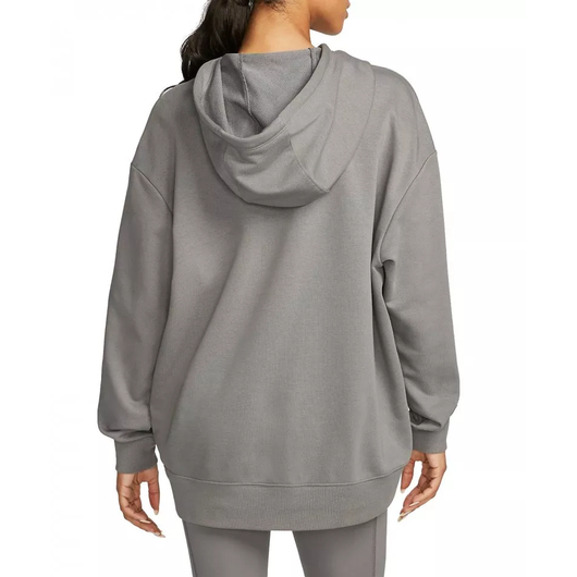 Худі жіноче Nike Pro Dri-Fit Get Fit Grey DQ5590-029, Размер: S, Наличие: Склад (1-3 дня), фото , изображение 2