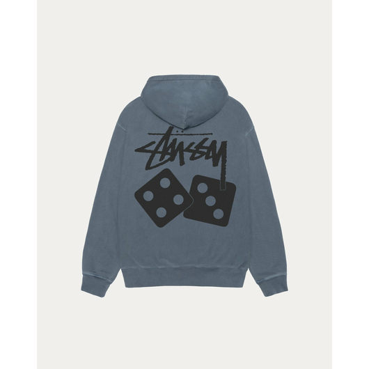 Stussy DICE ZIP HOODIE PIGMENT DYED, Размер: S, Наличие: Склад США (10-24 дня), фото , изображение 2