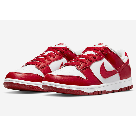Кросівки жіночі Nike Dunk Low Next Nature Gym Red/White Dn1431-101, Размер: 44.5, Наличие: Склад (1-3 дня), фото , изображение 2