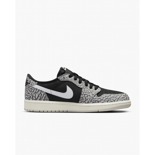 Кросівки чоловічі Air Jordan Air 1 Low Og Shoes Grey/Black CZ0790-001, Размер: 37.5, Наличие: Склад (1-3 дня), фото , изображение 5