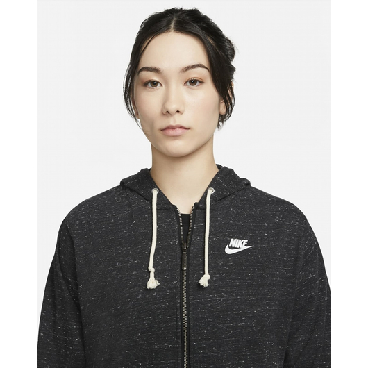 Толстовка жіноча Nike Sportswear Gym Vintage Black Dm6386-010, Размер: XS, Наличие: Склад (1-3 дня), фото , изображение 4