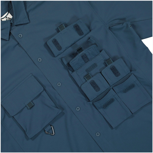 Сорочка чоловіча Nike Acg Dri-Fit Uv Devastation Trail Shirt Blue DN3936-437, Размер: S, Наличие: Склад (1-3 дня), фото , изображение 5