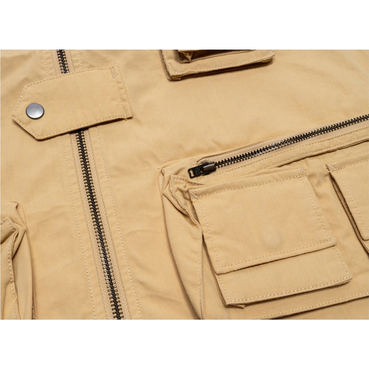 Жилетка чоловіча Nike Life Utility Vest Beige FN3214-252, Размер: M, Наличие: Склад (1-3 дня), фото , изображение 3