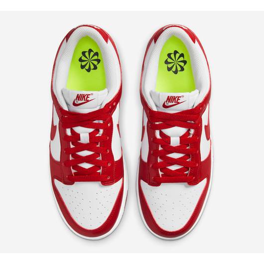 Кросівки жіночі Nike Dunk Low Next Nature Gym Red/White Dn1431-101, Размер: 44.5, Наличие: Склад (1-3 дня), фото , изображение 4