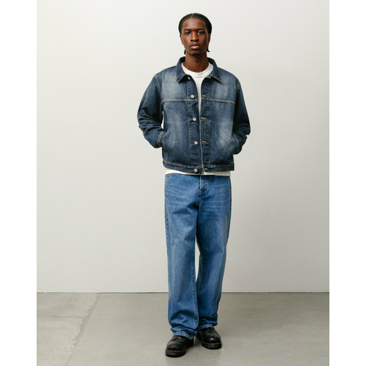 Stussy TRUCKER JACKET DENIM, Размер: S, Наличие: Склад США (10-24 дня), фото , изображение 4