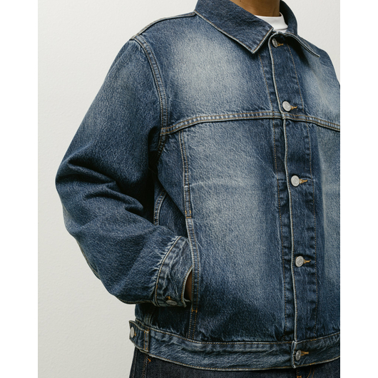 Stussy TRUCKER JACKET DENIM, Размер: S, Наличие: Склад США (10-24 дня), фото , изображение 2