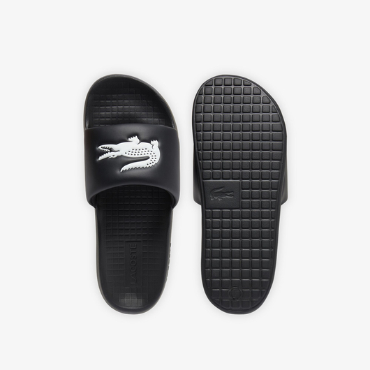 Тапочки чоловічі Lacoste Serve Slide Logo Black 749CMA0021312, Размер: 42, Наличие: Склад (1-3 дня), фото , изображение 4