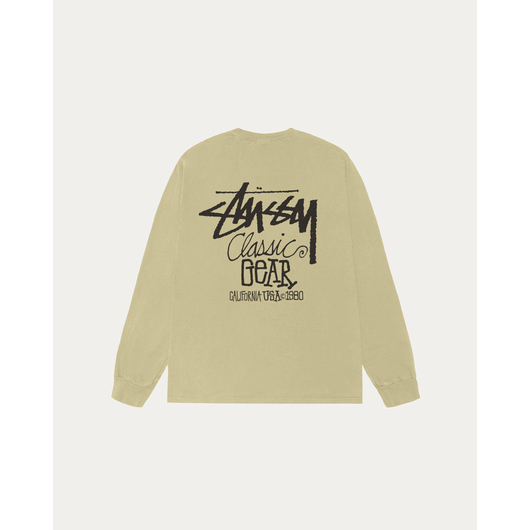 Stussy CLASSIC GEAR LS TEE PIGMENT DYED, Размер: S, Наличие: Склад США (10-24 дня), фото 