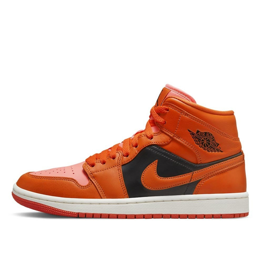 Кросівки жіночі Air Jordan 1 Mid "Orange" Orange/Black Dm3381-600, Размер: 44.5, Наличие: Склад (1-3 дня), фото , изображение 2