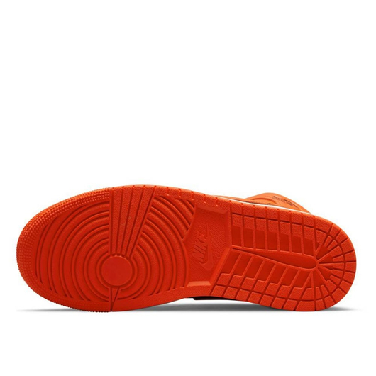 Кросівки жіночі Air Jordan 1 Mid "Orange" Orange/Black Dm3381-600, Размер: 44.5, Наличие: Склад (1-3 дня), фото , изображение 4