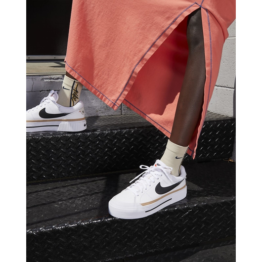 Кросівки жіночі Nike Court Legacy Lift White Dm7590-100, Размер: 36.5, Наличие: Склад (1-3 дня), фото , изображение 4