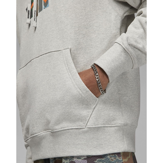 Худі чоловіче Air Jordan X Undefeated Grey Dx4299-050, Размер: S, Наличие: Склад (1-3 дня), фото , изображение 5
