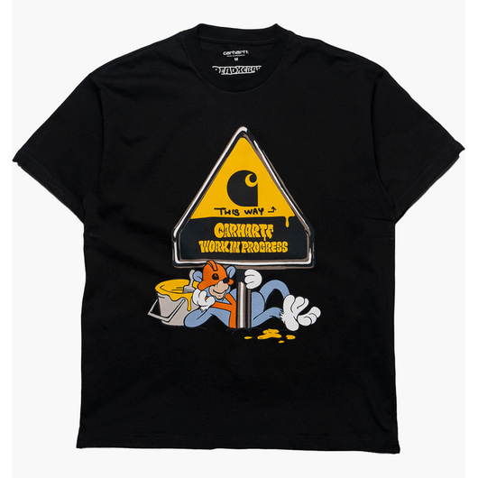 Футболка чоловіча Carhartt Deadkebab Workin On It Tee Black I032403, Размер: M, Наличие: Склад (1-3 дня), фото 