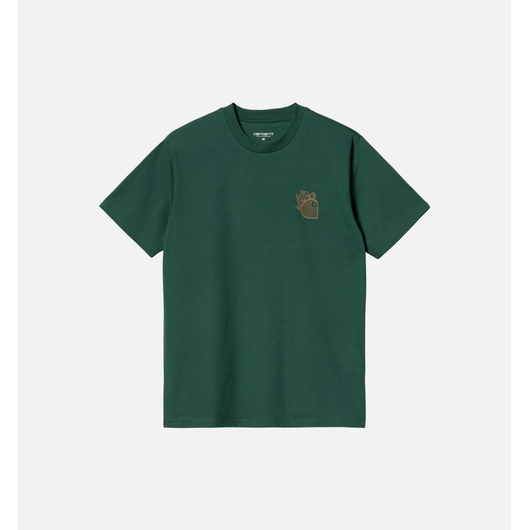 Футболка чоловіча Carhartt WIP Little Hellraiser Short Sleeve Shirt Green I033253-CHERVIL, Размер: S, Наличие: Склад (1-3 дня), фото , изображение 2