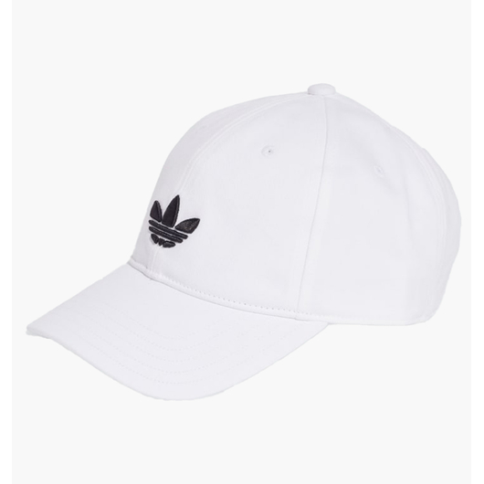 Кепка унісекс Adidas Adicolor Classic Trefoil Baseball White JC6025, Размер: S-M, Наличие: Склад (1-3 дня), фото 