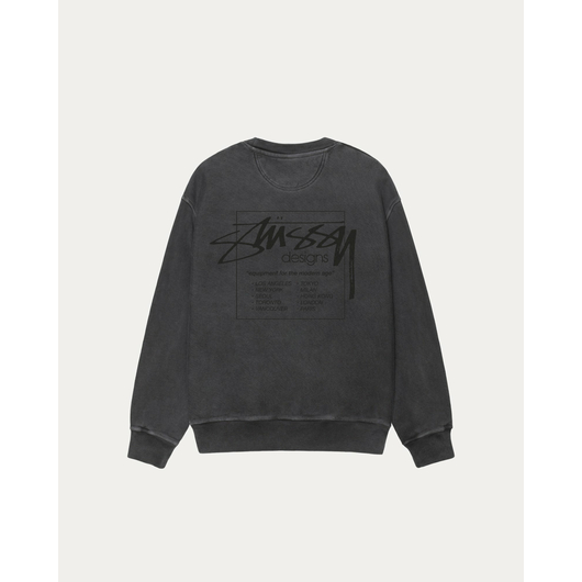 Stussy MODERN AGE CREW PIGMENT DYED, Размер: S, Наличие: Склад США (10-24 дня), фото 