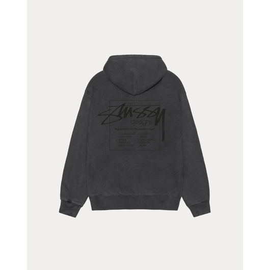 Stussy MODERN AGE ZIP HOODIE PIGMENT DYED, Размер: S, Наличие: Склад США (10-24 дня), фото , изображение 2