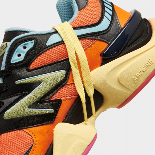 Кросівки унісекс New Balance 9060 Casual Shoes Orange U9060OGB, Размер: 44.5, Наличие: Склад (1-3 дня), фото , изображение 4