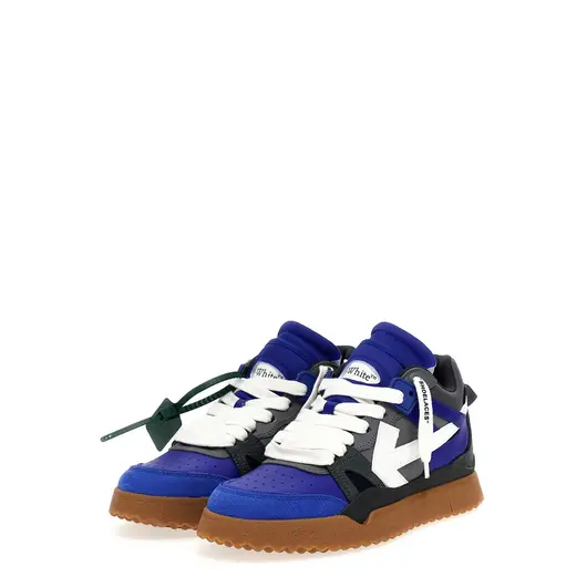 Off-White Mid Top Sponge Round Toe Sneakers, Размер: 44, Наличие: Забрать сейчас, фото , изображение 3