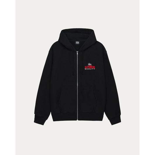 Stussy SUPERIOR QUALITY ZIP HOODIE, Размер: S, Наличие: Склад США (10-24 дня), фото 