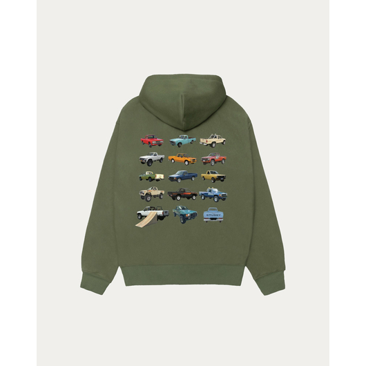 Stussy PICKUP ZIP HOODIE, Размер: S, Наличие: Склад США (10-24 дня), фото , изображение 2