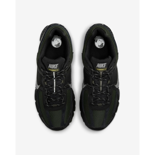 Кросівки чоловічі Nike Zoom Vomero 5 Black/Green HV2527-001, Размер: 42, Наличие: Склад (1-3 дня), фото , изображение 5