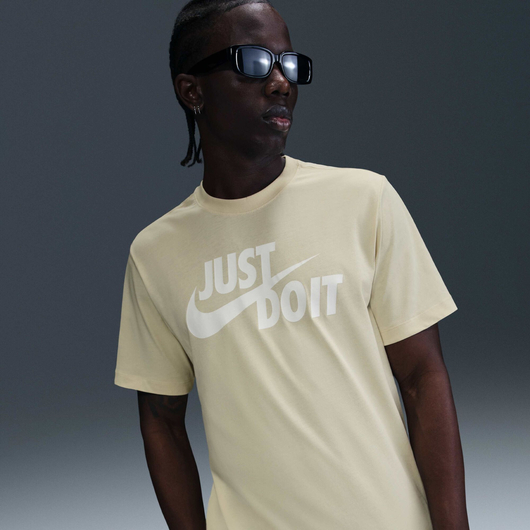 Футболка чоловіча Nike Sportswear Jdi Beige AR5006-229, Размер: L, Наличие: Склад (1-3 дня), фото , изображение 4