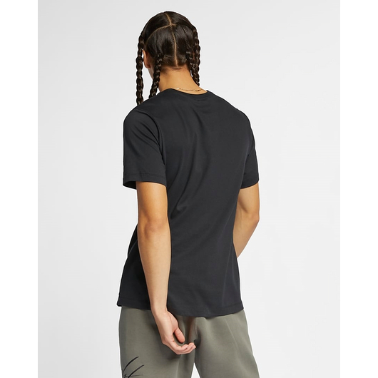 Футболка чоловіча Air Jordan T-Shirt Jumpman Flight Black AO0664-010, Размер: L, Наличие: Склад (1-3 дня), фото , изображение 4