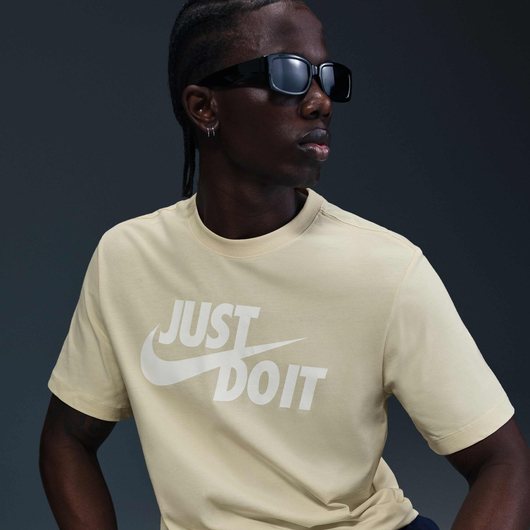 Футболка чоловіча Nike Sportswear Jdi Beige AR5006-229, Размер: L, Наличие: Склад (1-3 дня), фото , изображение 5