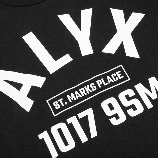 1017 ALYX 9SM Arch Logo S/S Tee - Black, Размер: XL, Наличие: Забрать сейчас, фото , изображение 3