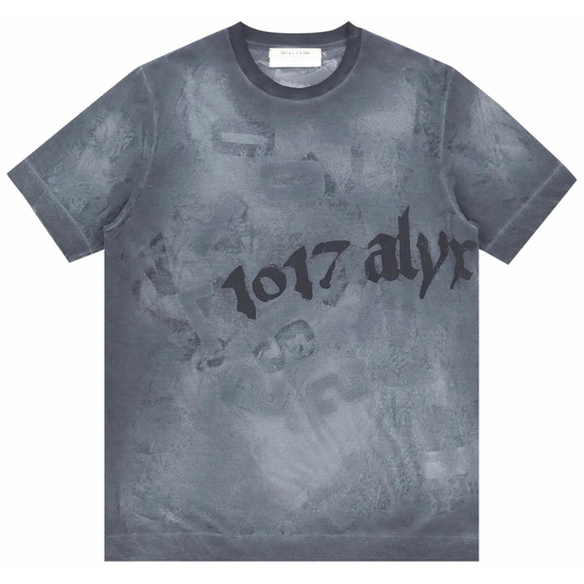 1017 ALYX 9SM Translucent Graphic T-Shirt 'Grey', Размер: L, Наличие: Забрать сейчас, фото 