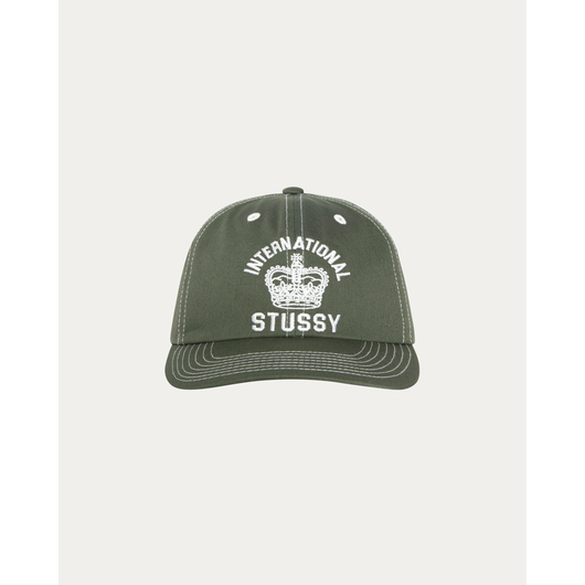 Stussy MID-DEPTH INTERNATIONAL CROWN STRAPBACK, Размер: ONE-SIZE, Наличие: Склад США (10-24 дня), фото 