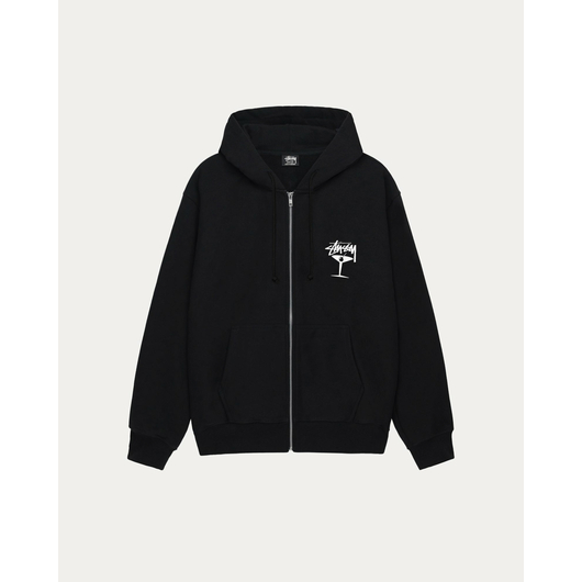 Stussy MARTINI ZIP HOODIE, Размер: S, Наличие: Склад США (10-24 дня), фото 