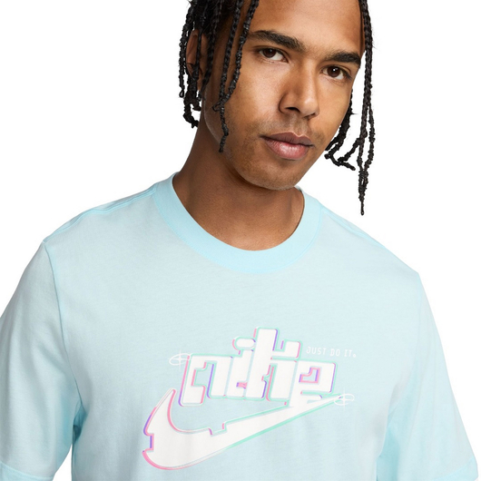 Футболка чоловіча Nike M Nsw Tee Oc Hbr Pk4 Light Blue FV3745-474, Размер: S, Наличие: Склад (1-3 дня), фото , изображение 3