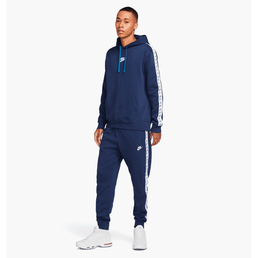 Спортивний костюм чоловічий Nike M Nk Club Flc Gx Hd Trk Suit Blue DM6838-410, Размер: XXL, Наличие: Склад (1-3 дня), фото 