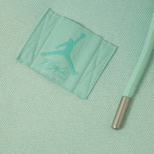 Худі чоловіче Air Jordan Flight Fleece Washed Pullover Hoodie Turquoise FV7249-368, Размер: XS, Наличие: Склад (1-3 дня), фото , изображение 4