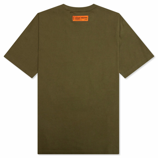 Heron Preston Censored S/S Tee - Dark Olive, Размер: L, Наличие: Забрать сейчас, фото , изображение 2