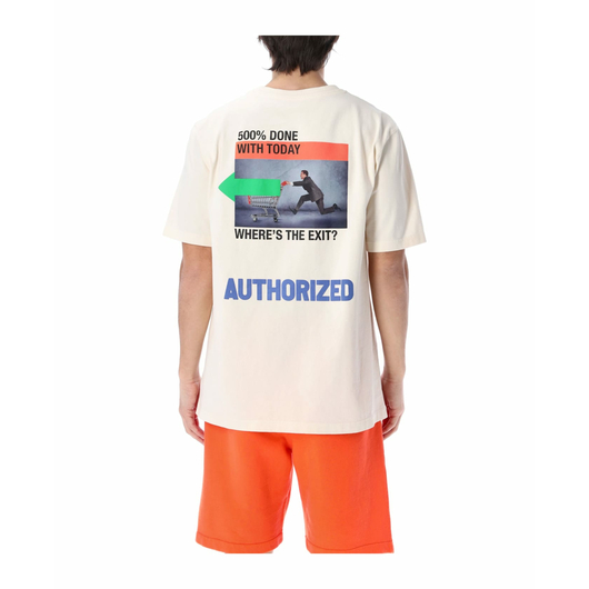 Heron Preston A.F. Authorized Tee 'Off White/Lemon', Размер: M, Наличие: Забрать сейчас, фото , изображение 2