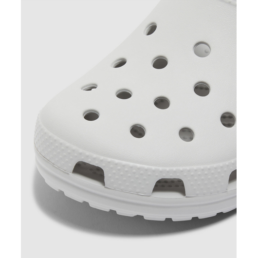 Тапочки чоловічі Crocs Classic Clog White 10001-1FT, Размер: 37-38, Наличие: Склад (1-3 дня), фото , изображение 4