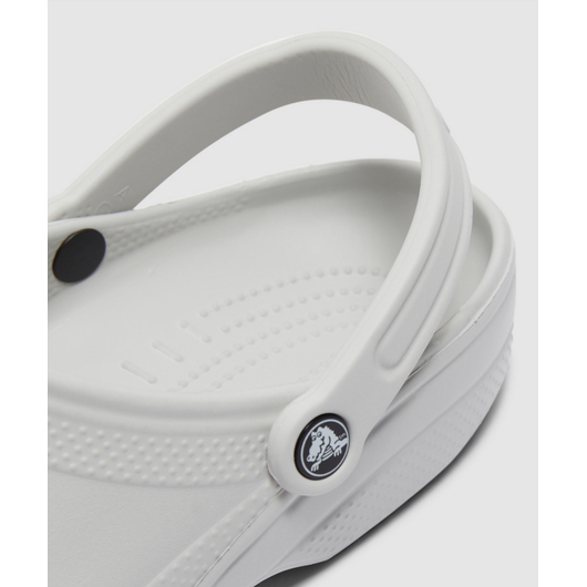 Тапочки чоловічі Crocs Classic Clog White 10001-1FT, Размер: 37-38, Наличие: Склад (1-3 дня), фото , изображение 5