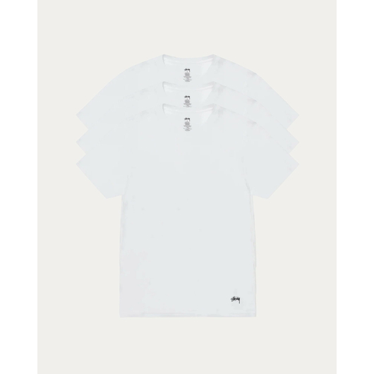 Stussy UNDERSHIRTS 3 PACK, Размер: S, Наличие: Склад США (10-24 дня), фото 