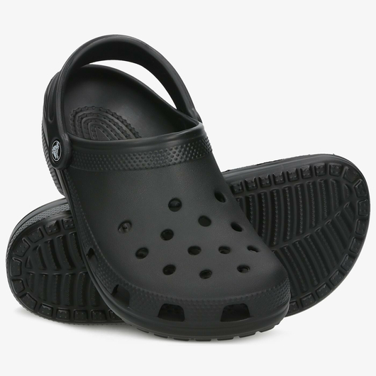 Тапочки жіночі CROCS Classic Black 10001-001, Размер: 39-40, Наличие: Склад (1-3 дня), фото , изображение 5