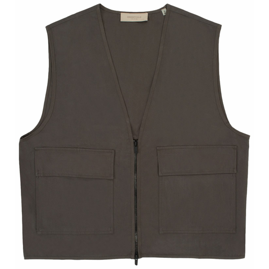 Fear of God Essentials Work Vest 'Iron', Размер: L, Наличие: Забрать сейчас, фото 