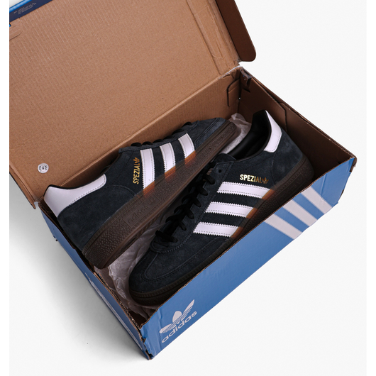 Кросівки унісекс Adidas Handball Spezial Black DB3021, Размер: 41, Наличие: Склад (1-3 дня), фото , изображение 3
