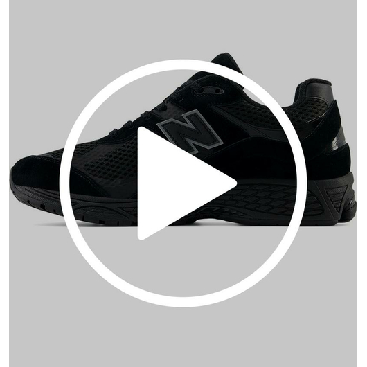 Кросівки чоловічі New Balance 2002 Black M2002WB, Размер: 42, Наличие: Склад (1-3 дня), фото , изображение 2