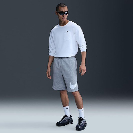 Шорти чоловічі Nike Club Bb Gx Grey FN3906-063, Размер: M, Наличие: Склад (1-3 дня), фото , изображение 2