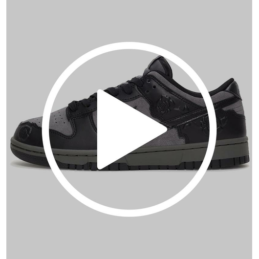 Кросівки жіночі Nike Dunk Low Black/Grey HF1986-001, Размер: 38, Наличие: Склад (1-3 дня), фото , изображение 2